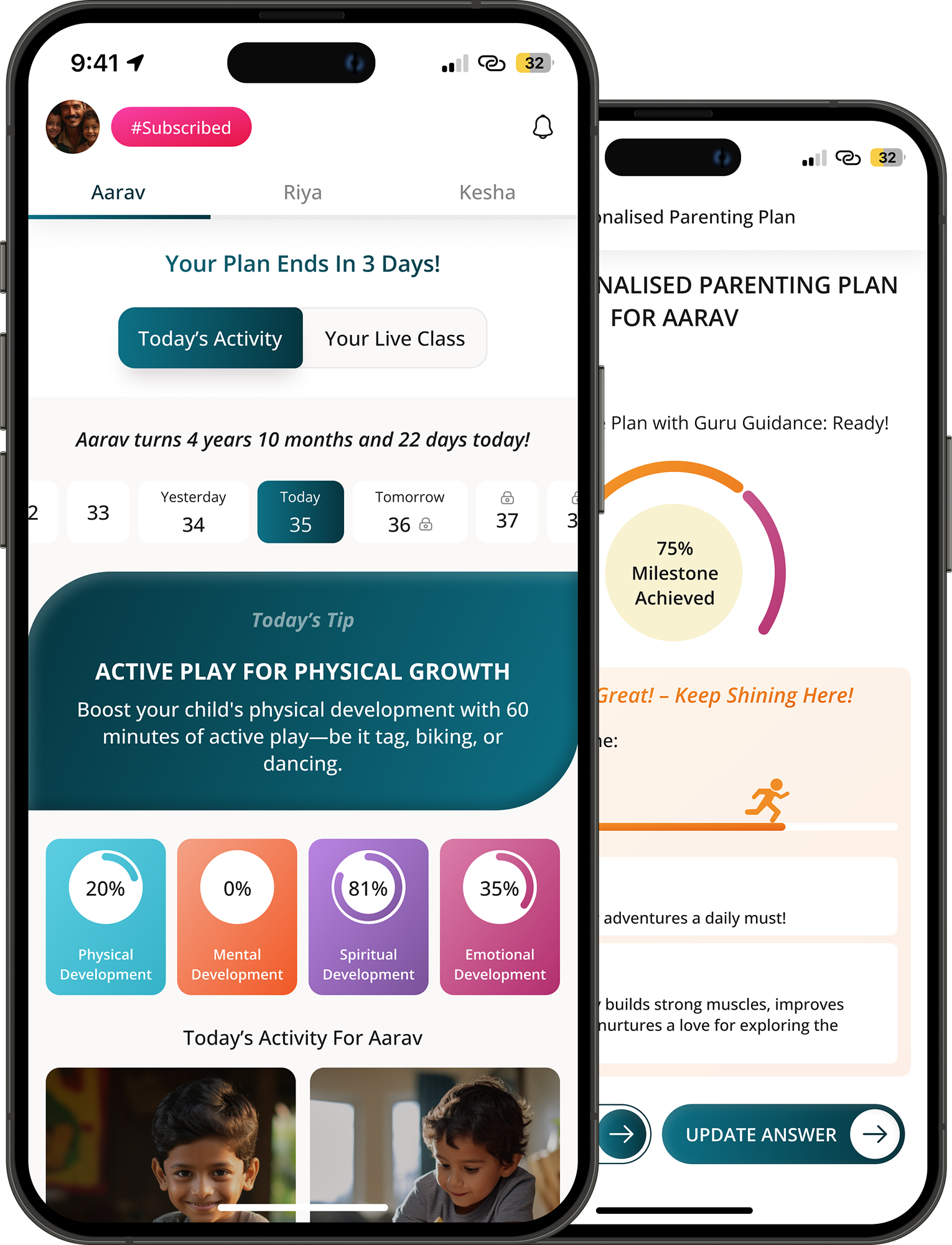 Parenting App Preview